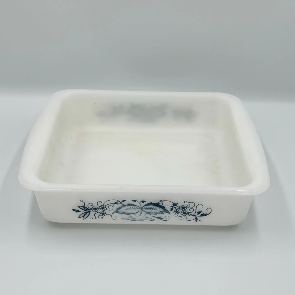 Glasbake vintage milk